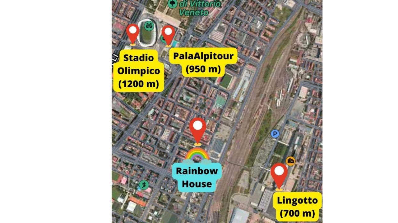 Apartamento Rainbow House Lingotto Inalpi Turín Exterior foto